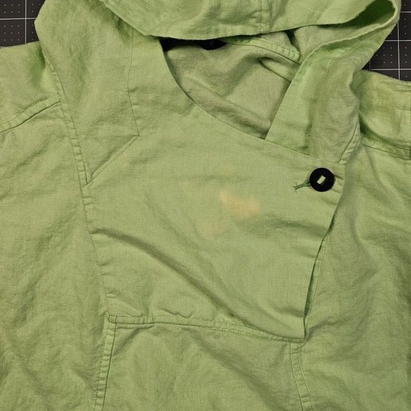 Arcteryx C'esta Linen Hoodie Womens Medium Yellow Anorak Gorpcore Hiking Outdoor - Picture 5 of 16